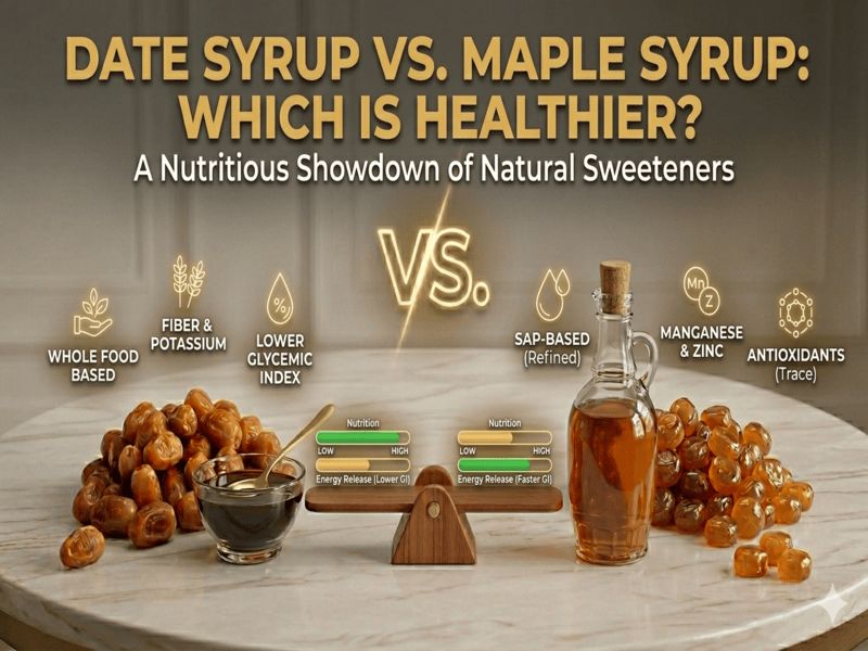 Date Syrup vs Maple Syrup: Which Natural Sweetener Is Healthier ...