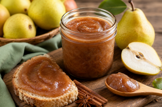 The Best Pear Butter Recipe for a Smooth, Homemade Spread