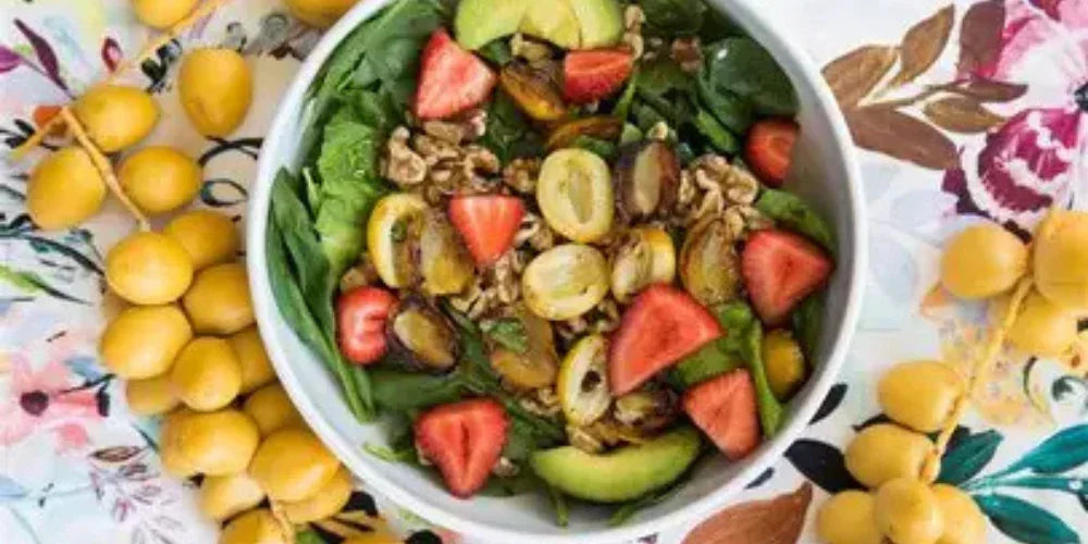 Yellow Barhi Dates Salad