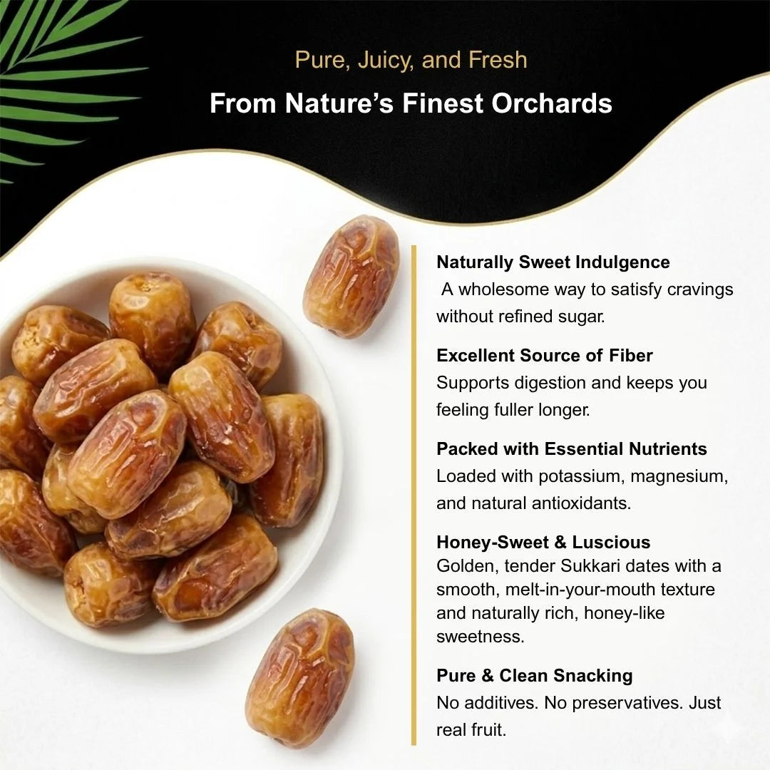 Ripe Sukkari Dates