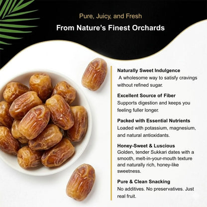 Ripe Sukkari Dates