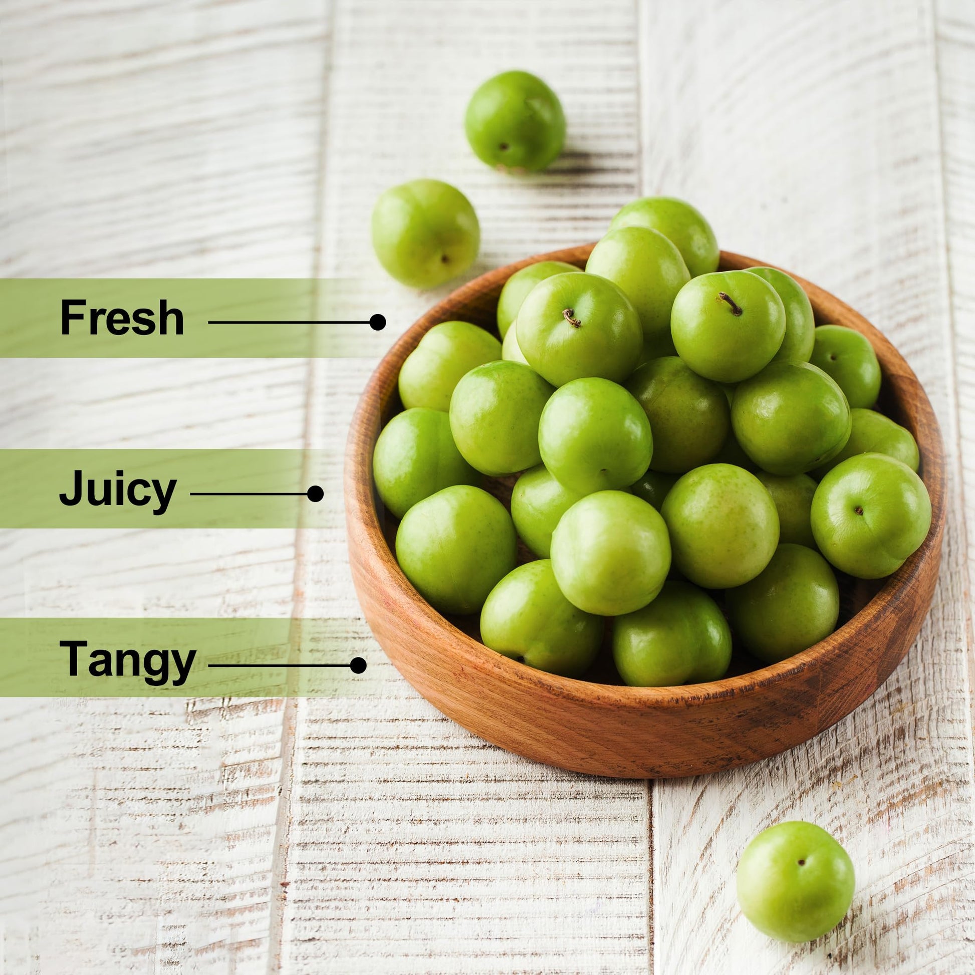 Fresh Sour Plums