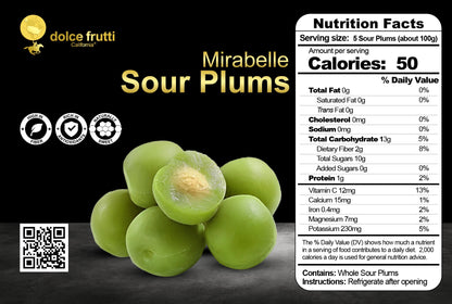 Fresh Sour Plums