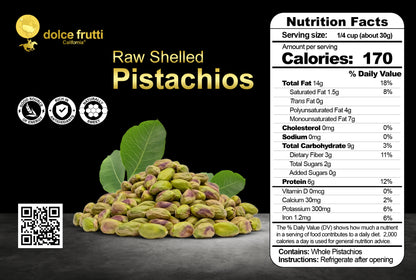 Raw Shelled Pistachios