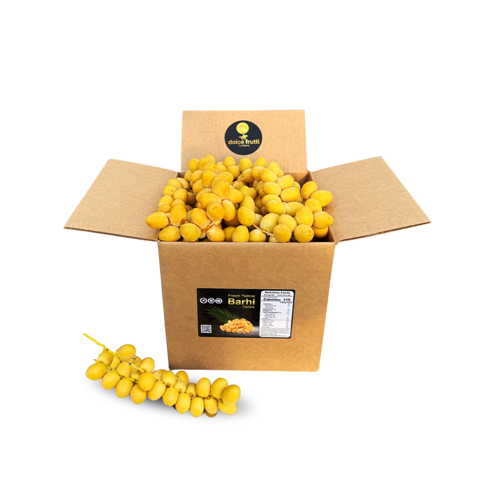 Yellow Barhi Dates 10 Lbs