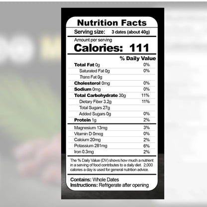 medjool dates nutrition